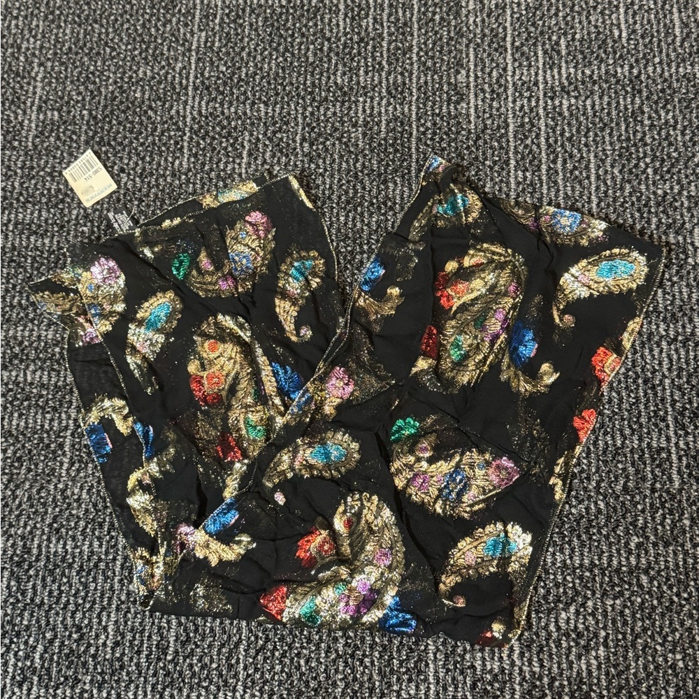 Vintage The Specialty House Scarf Womens Casual Paisley Multicolor Made In Japan